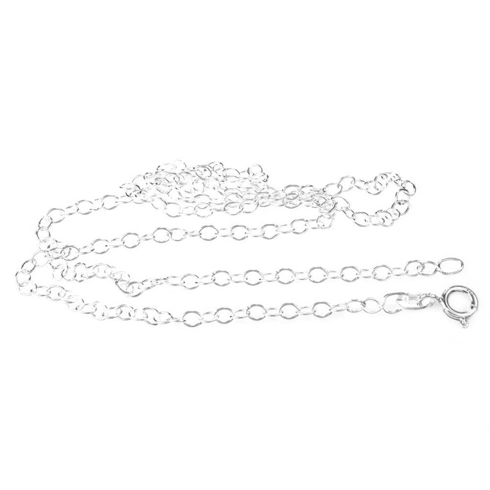 Sterling silver chain 45cm