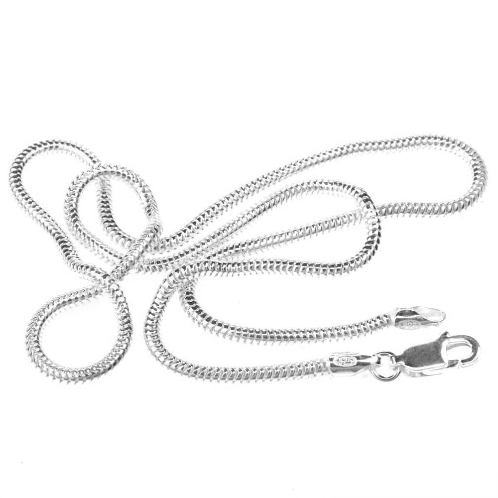 Sterling silver snake chain 38cm