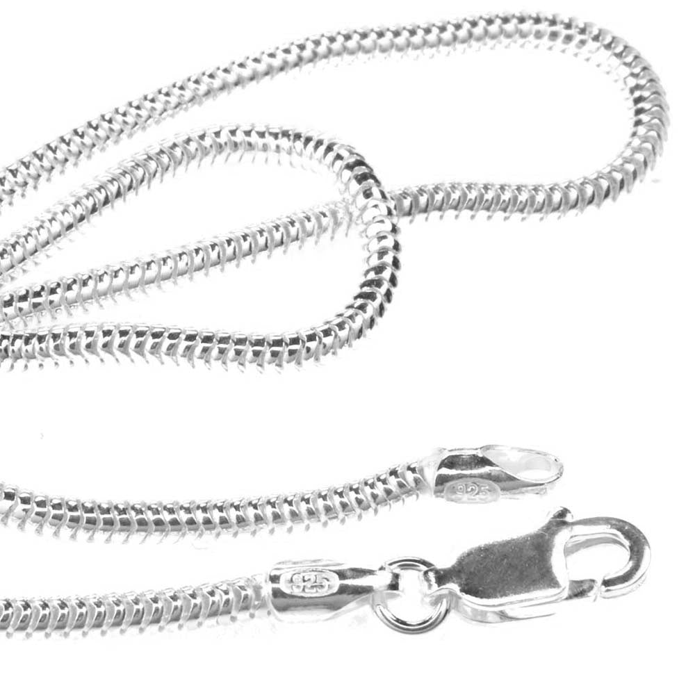 Sterling silver snake chain 45cm