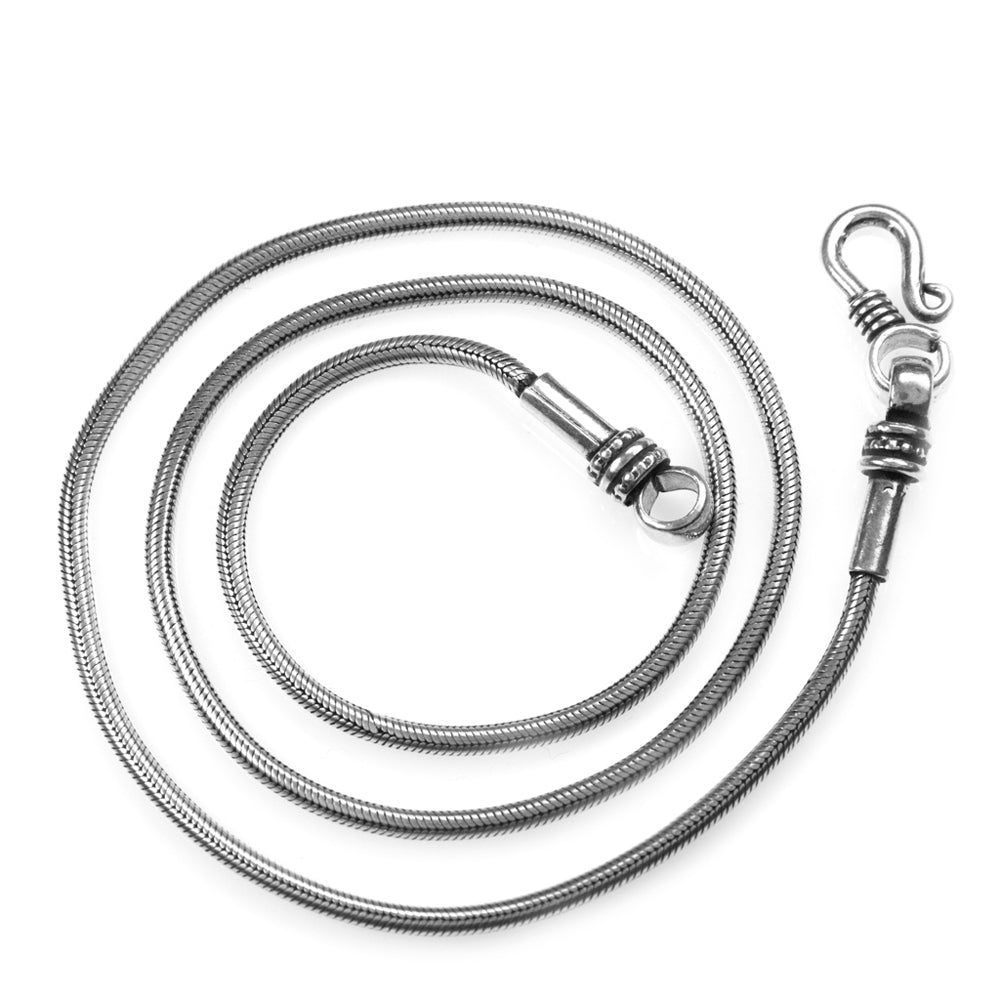 Sterling silver snake chain 45cm