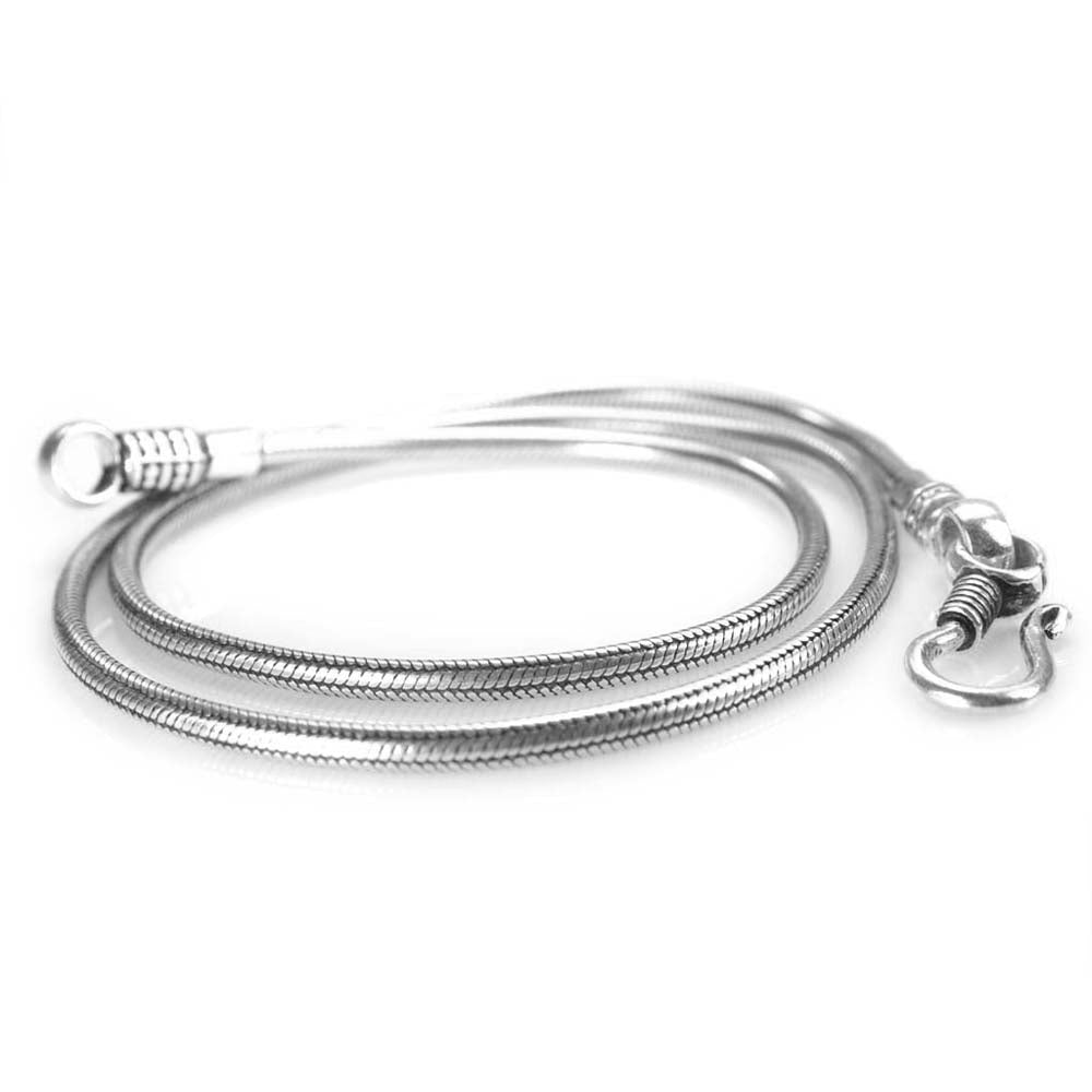 Sterling silver snake chain 45cm