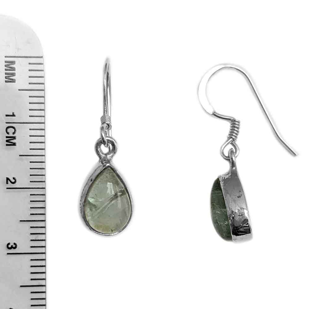 Boucles d’oreilles apatite en argent massif 925