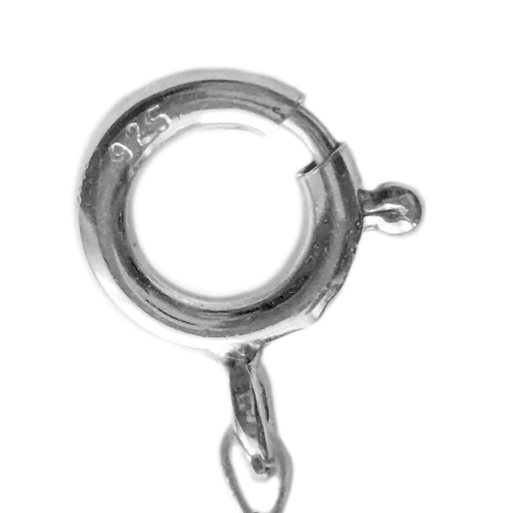 Bracelet obsidienne acajou en argent massif 925