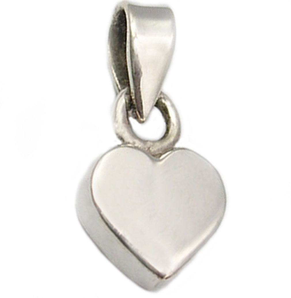 Sterling silver heart pendant