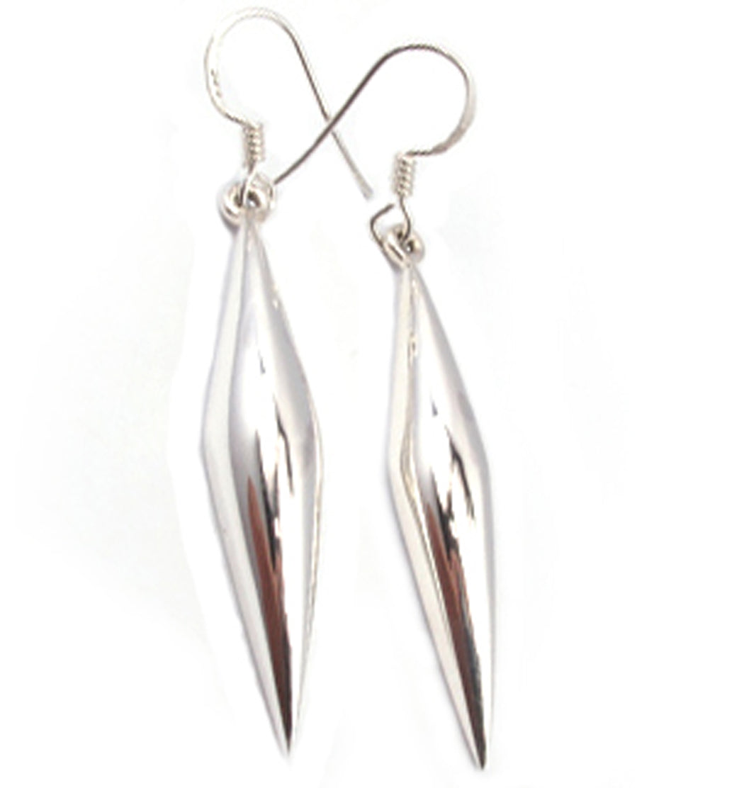 Sterling silver drop earrings