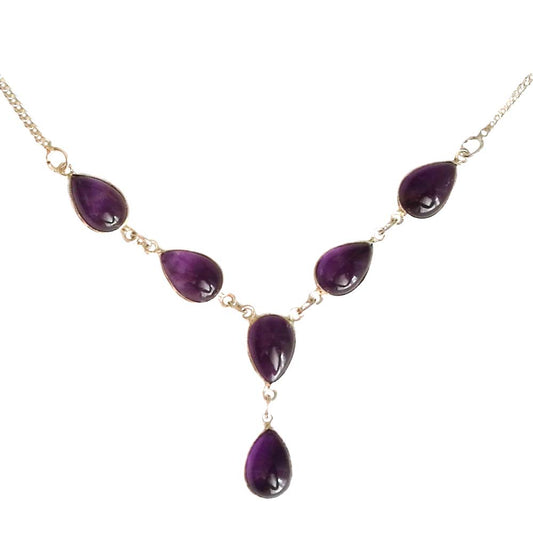 48cm - .930 Argent - Collier avec pendentif Améthyste - testé - Catawiki 48cm - .930 Argent - Collier avec pendentif Améthyste - testé - Catawiki