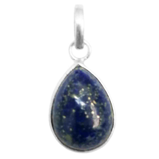 Lapis lazuli pendant in sterling silver 925