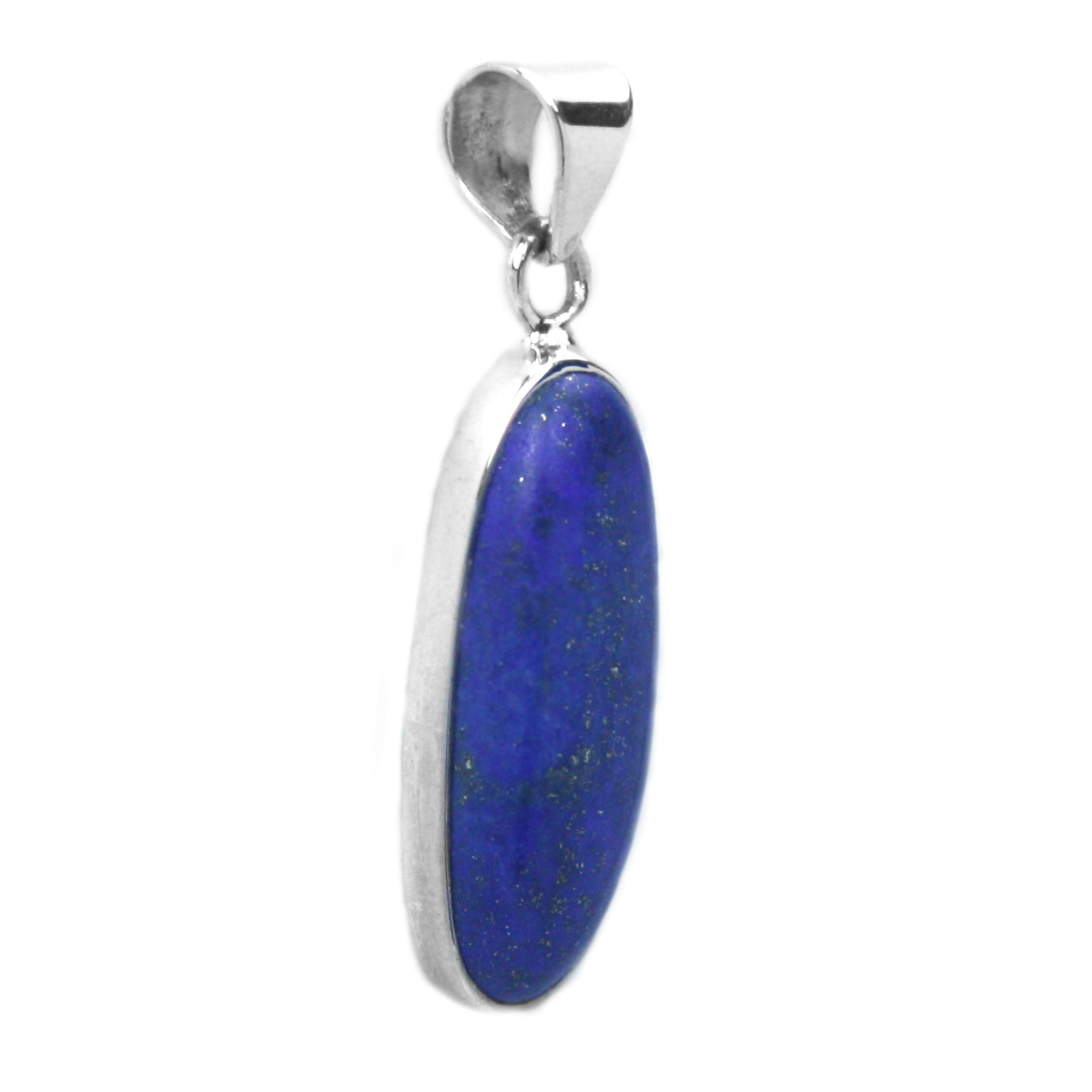 Lapis lazuli pendant in sterling silver 925