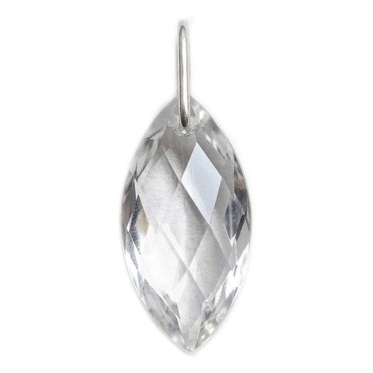 Pendentif cristal en argent massif 925