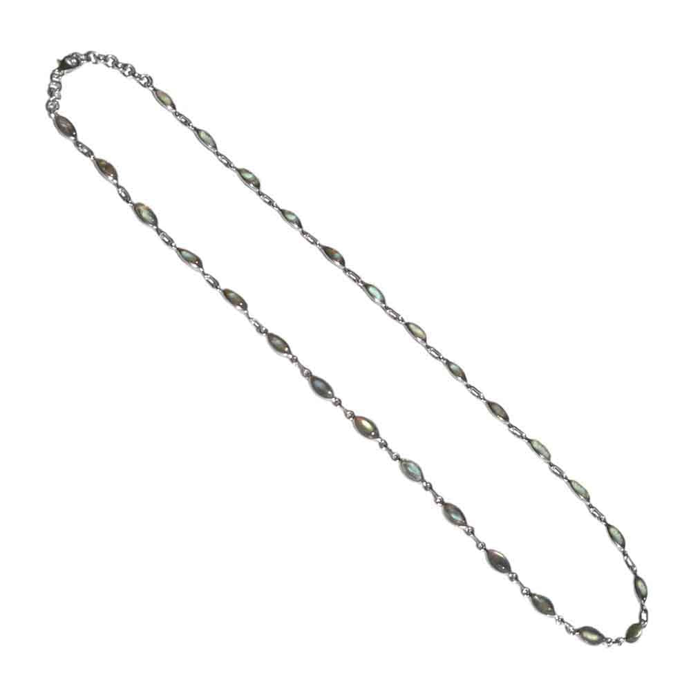 Collier labradorite en argent massif 925