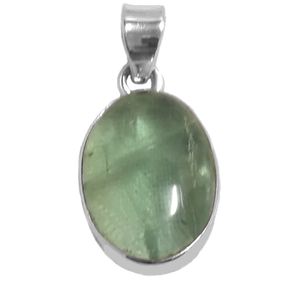 Pendentif apatite en argent massif 925