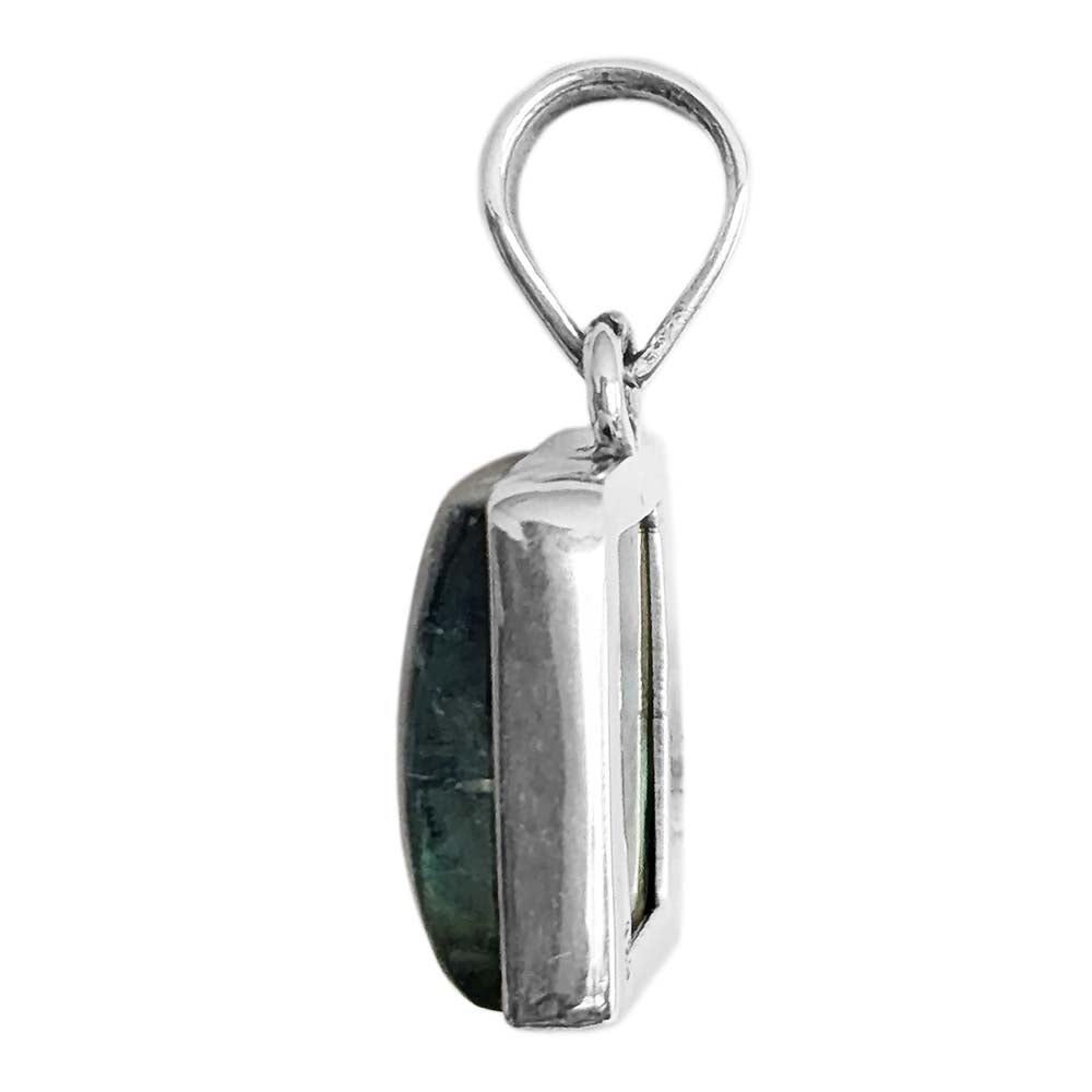 Apatite sterling silver pendant