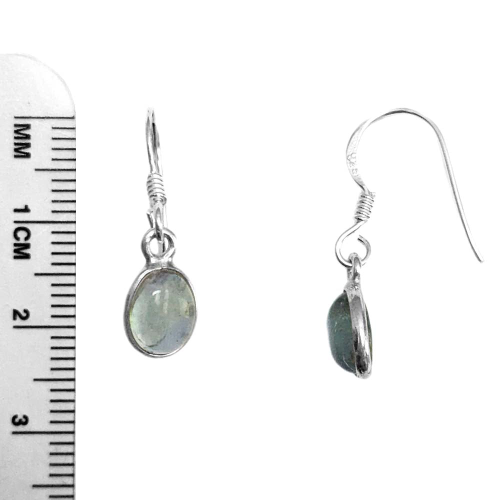 Apatite sterling silver earrings