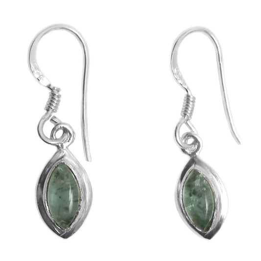 Boucles d’oreilles apatite en argent massif 925