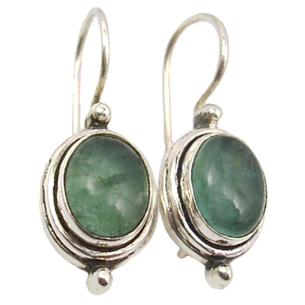 Apatite sterling silver earrings